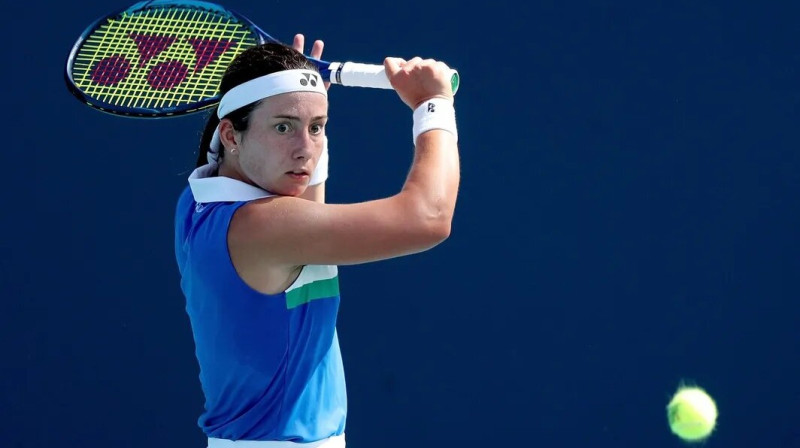 Anastasija Sevastova. Foto: WTA / andorraopenwta.com