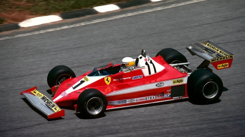 Džodijs Šekters pie 1979. gada "Ferrari" stūres. Foto: f1.com