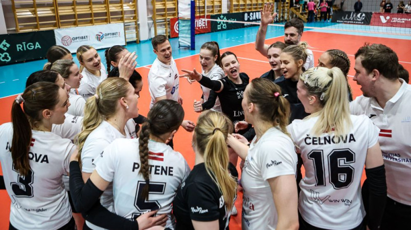 RVS/LU. Foto: Latvijas Volejbola federācija