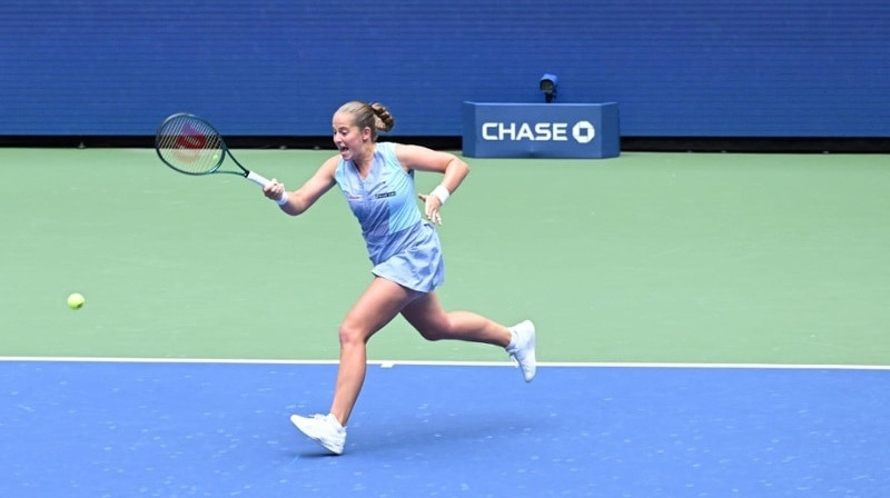 Aļona Ostapenko. Foto: Pete Staples/USTA, usopen.org