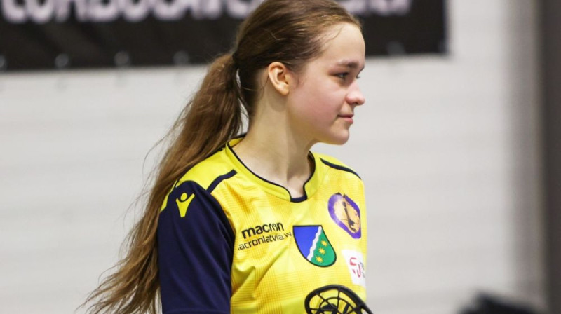 Annija Dārta Dankfelde, foto: Floorball.lv