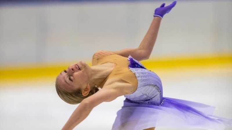 Nataša Jermoļicka, Foto: Latvijas Slidošanas asociācija