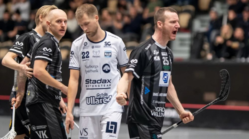 Epizode no "IBK Dalen" un "Warberg IC" spēles, foto: Foto: Tomas Brandt Wangel