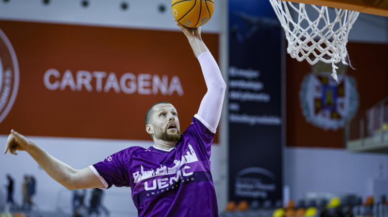 Dāvis Rozītis. Foto: Baloncesto España