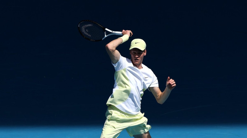 Janniks Sinners. Foto: Australian Open