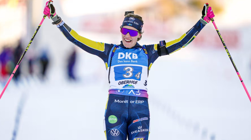 Elvīra Ēberja. Foto: IBU/Vianney Thibaut/Nordic Focus