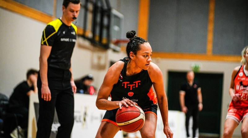 Maja Loida 2025. gada 12. janvārī. Foto: BioSil WBBL