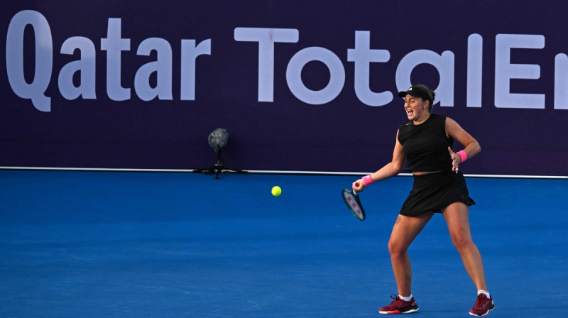 Aļona Ostapenko. Foto: AFP/Scanpix
