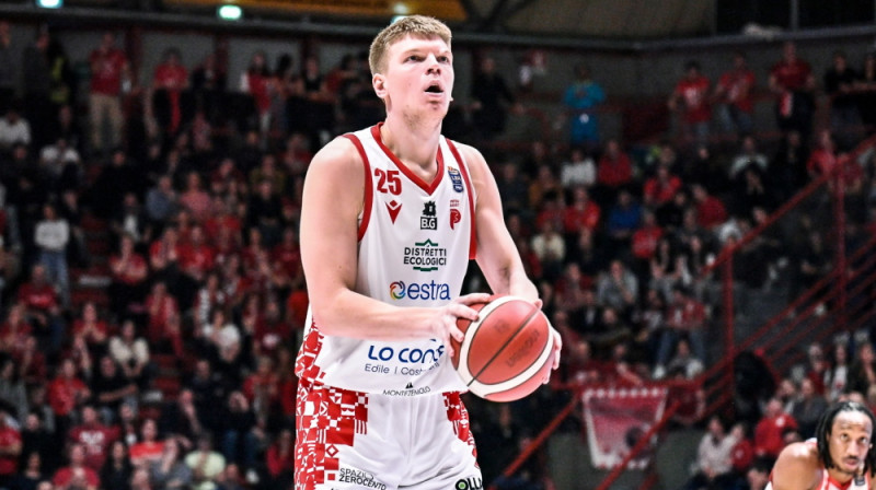 Kārlis Šiliņš. Foto: Pistoia Basket 2000