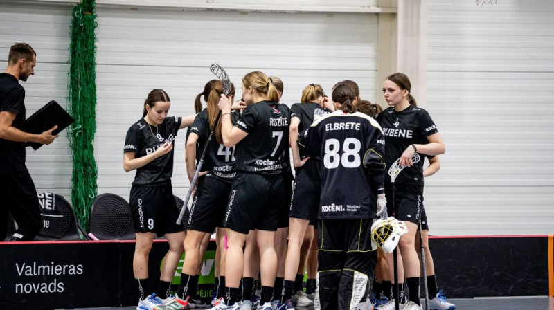 Kocēnu "Rubene" sasniegusi kārtējo finālu, foto: Floorball.lv