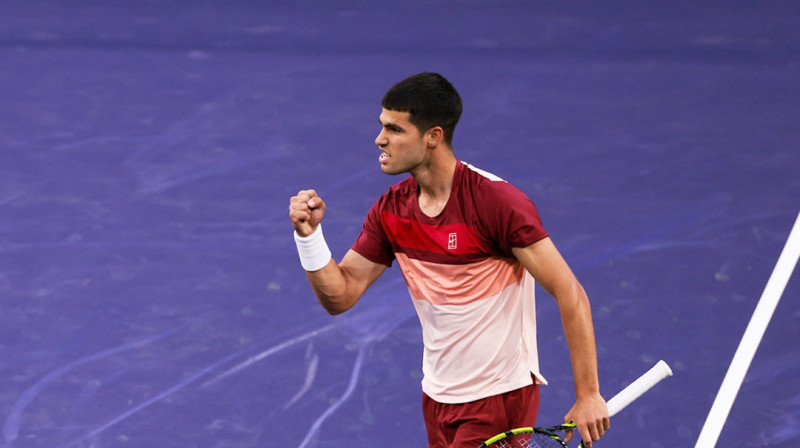 Karloss Alkarass. Foto: BNP Paribas Open