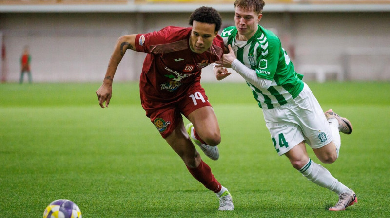Daniels Suško (Nr. 19). Foto: Elvis Žaldaris/FK Žalgiris Vilnius
