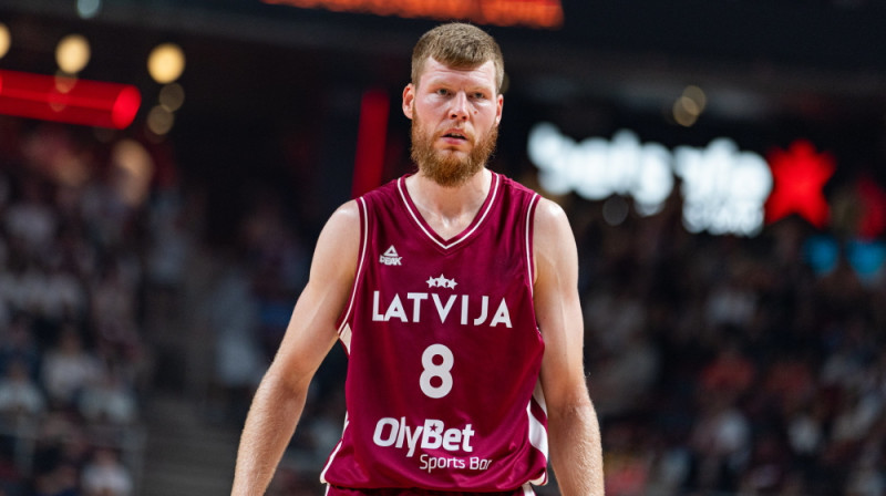 Dāvis Bertāns. Foto: Mārtiņš Goldbergs