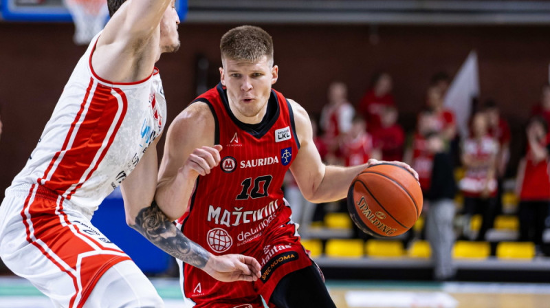 Amands Urkis. Foto: BC M Basket-DELAMODE Mažeikiai