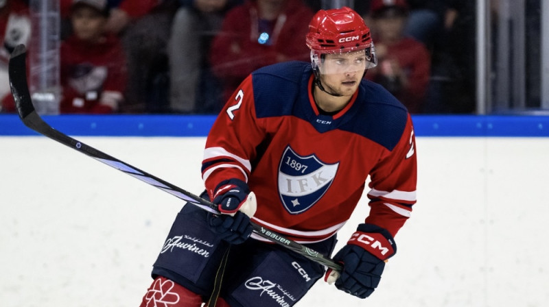 Markuss Komuls. Foto: hifk.fi