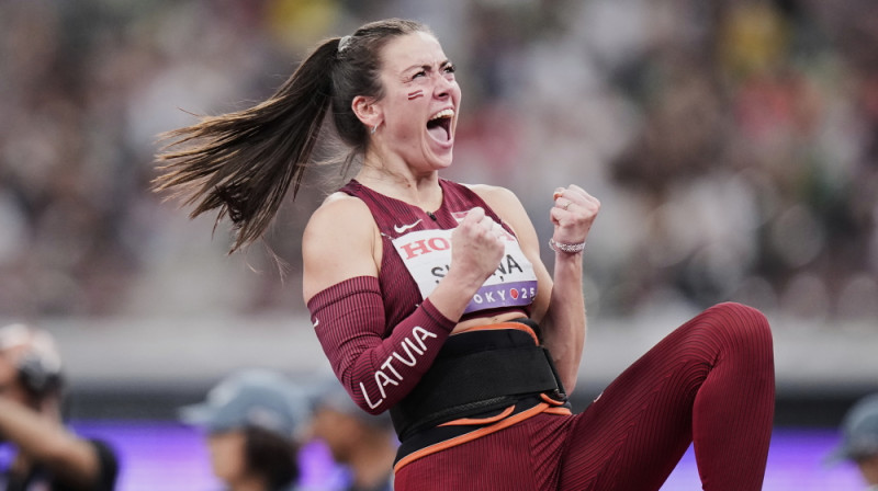 Anete Sietiņa. Foto: AP/Scanpix