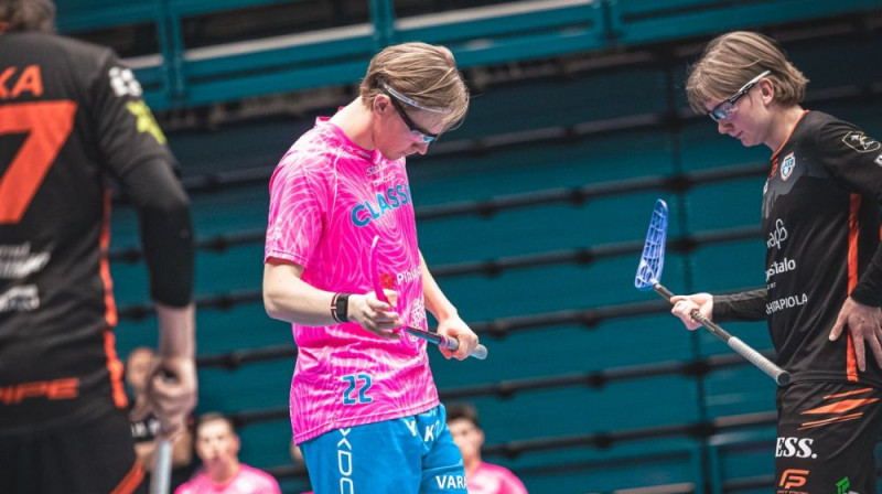 Pēteris Trekše (centrā), foto: Riku Hämäläinen