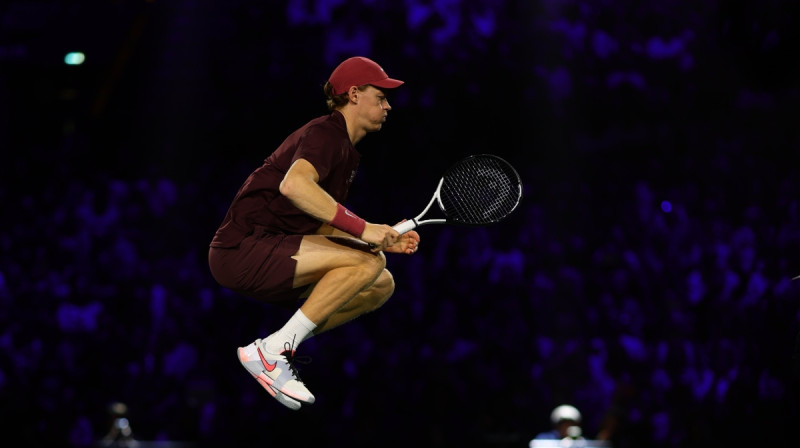 Janniks Sinners. Foto: Rolex Paris Masters