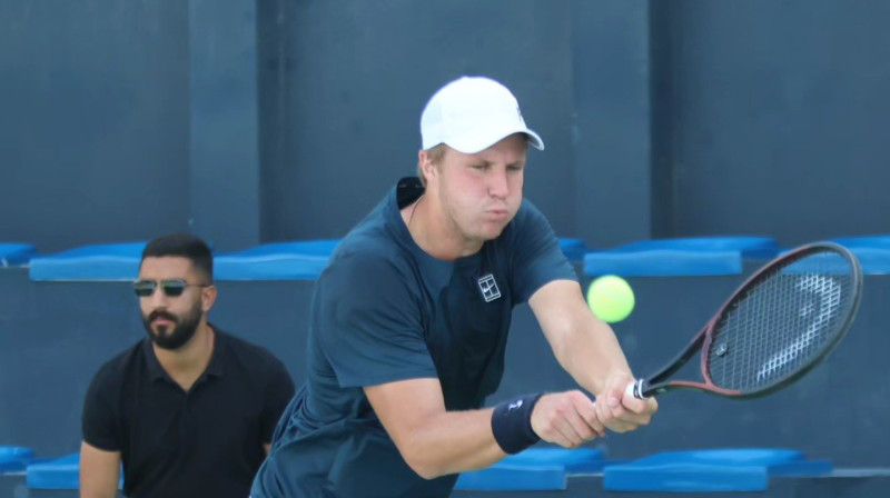 Kārlis Ozoliņš. Foto: Bahrain Tennis Federation