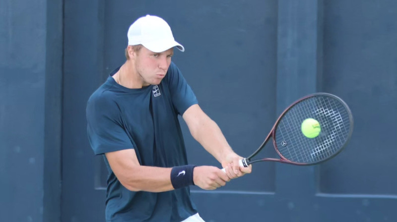 Kārlis Ozoliņš. Foto: Bahrain Tennis Federation