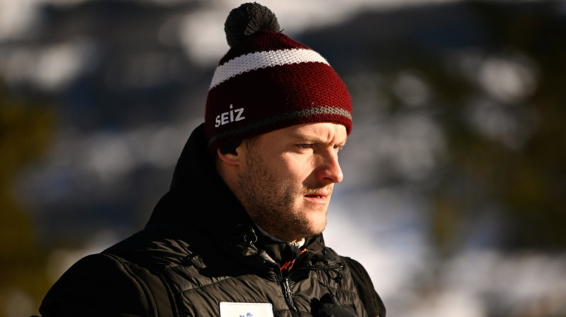 Stūmējs Matīss Miknis. Foto: IBSF