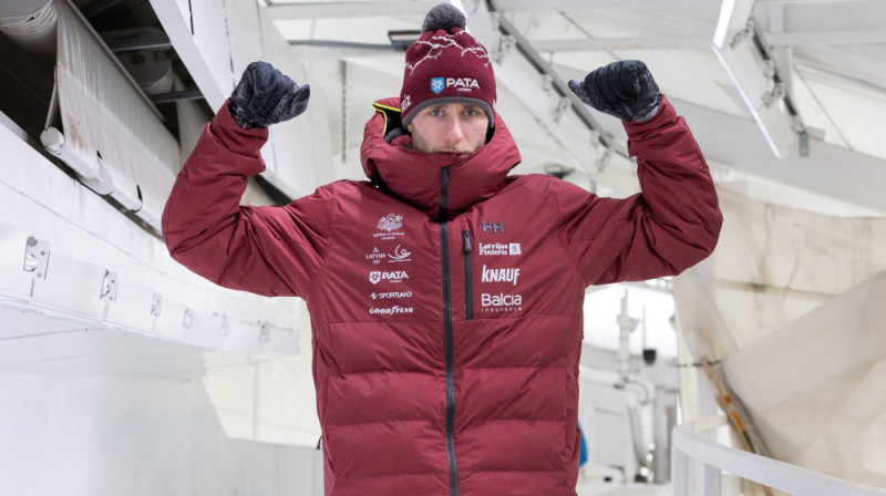 Roberts Plūme. Foto: International Luge Federation