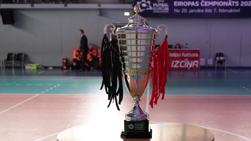 Latvijas kauss telpu futbolā Foto: LFF