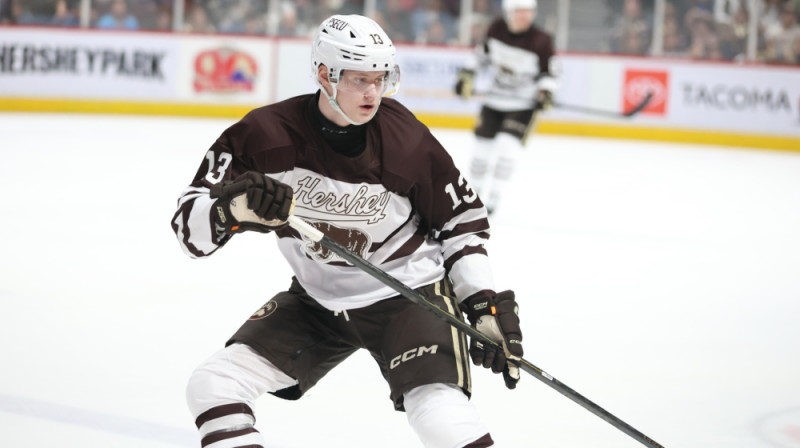 Ēriks Mateiko. Foto: TheHersheyBears