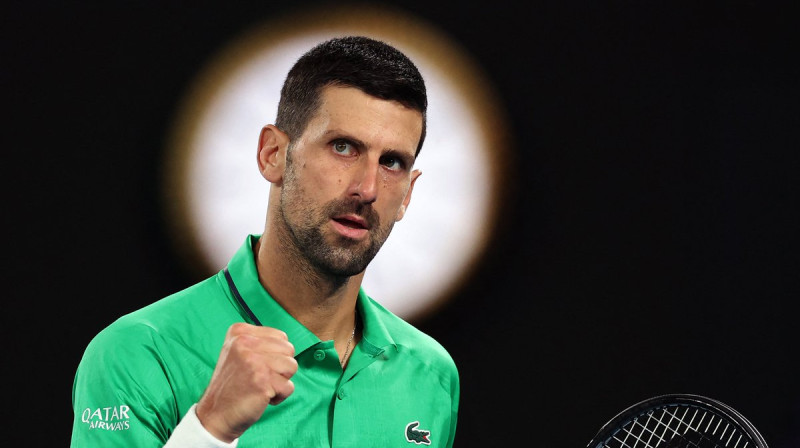 Novaks Džokovičs. Foto: Australian Open