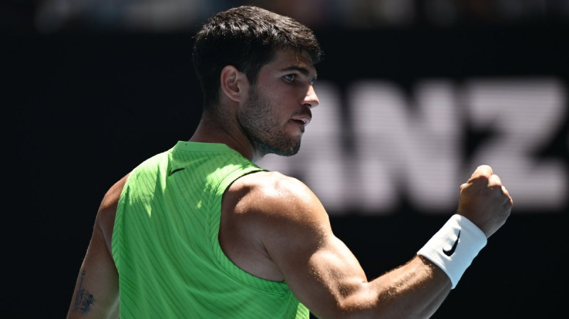 Karloss Alkarass. Foto: Australian Open