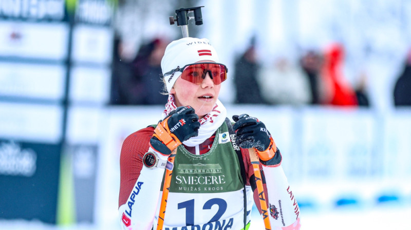 Elza Bleidele. Foto: Agris Veckalniņš/Biathlon Madona
