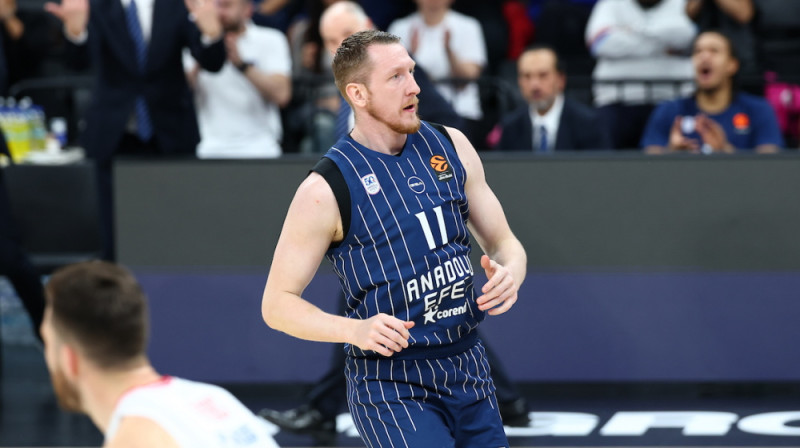 Rolands Šmits. Foto: Anadolu Efes SK
