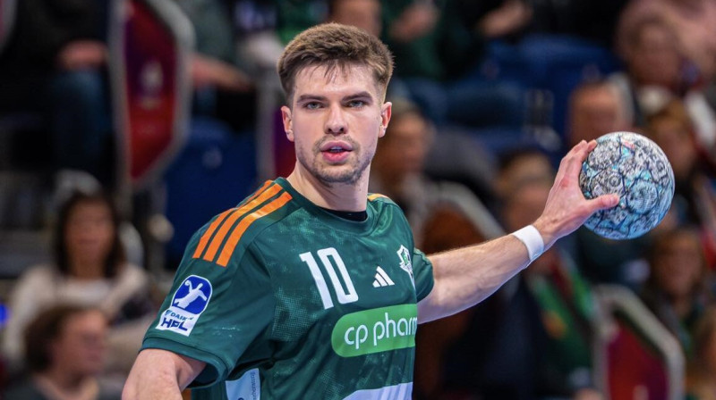 Renārs Uščins. Foto: Jan Günther/TSV Hannover-Burgdorf