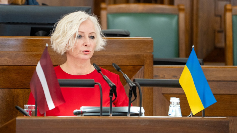 Daiga Mieriņa. Foto: Ieva Ābele, Saeima