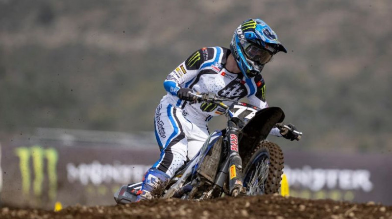 Jānis Mārtiņš Reišulis. Foto: Yamaha Factory Racing MX2