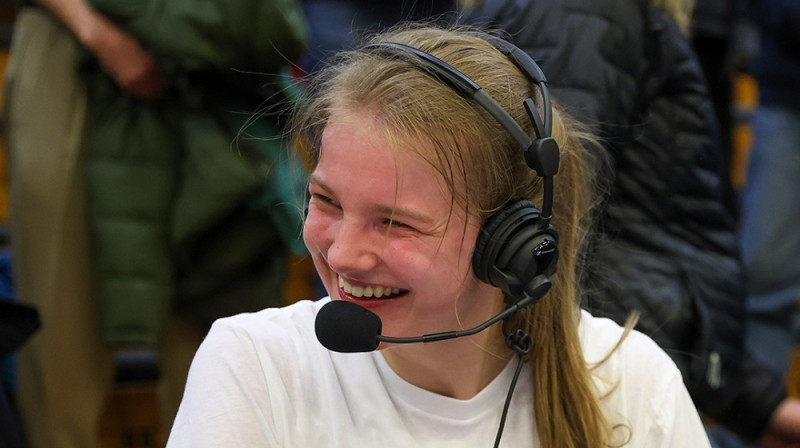 Nikola Priede: trīskārtēja NCAA čempionāta dalībniece. Foto: Vermont WBB