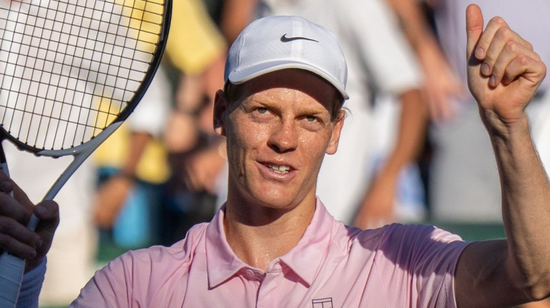 Janniks Sinners. Foto: Tennis TV