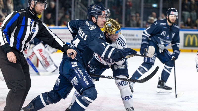 Daniels Mūrnieks cīņā. Foto: Les Rapaces de Gap