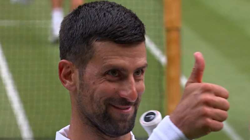 Novaks Džokovičs. Foto: Wimbledon
