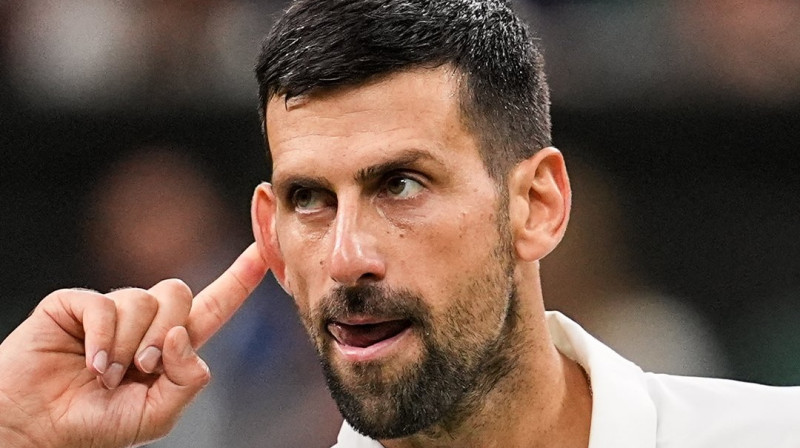 Novaks Džokovičs. Foto: Tennis TV