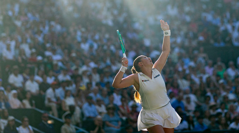 Aļona Ostapenko. Foto: Simon Bruty/AELTC, wimbledon.com