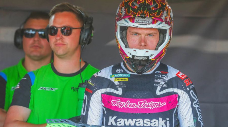 Pauls Jonass. Pauls Jonass. Foto: Kawasaki Racing EU
