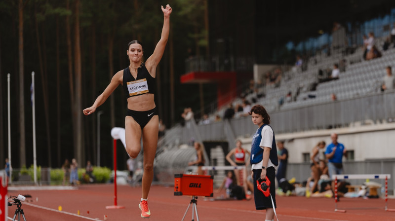 Adriana Krūzmane. Foto: Guntis Bērziņš, Latvijas Vieglatlētikas savienība