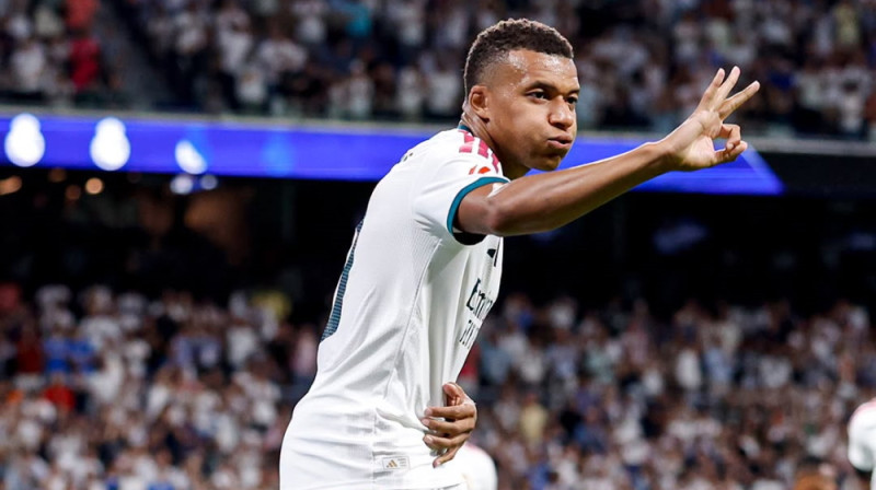 Kilians Mbapē. Foto: Real Madrid