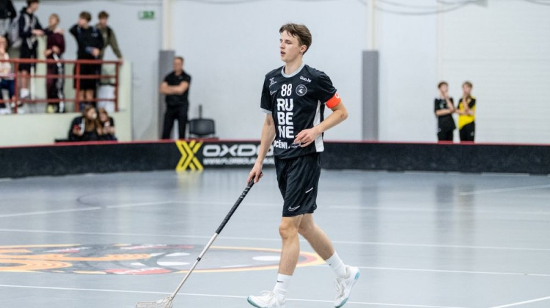 Jēkabs Keišs, foto: Jānis Lārmanis, Floorball.lv