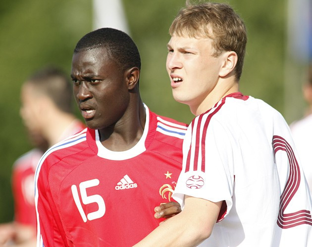 Latvijas U-19 izlasei zaudējums pret Franciju (labots)