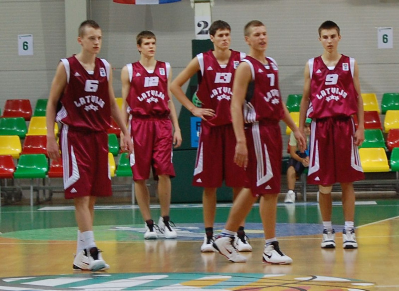 Latvijas U-16 izlase izcīna 9.vietu
