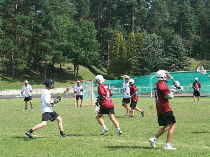 Latvijas lakrosa izlase gatavojas pasaules čempionātam