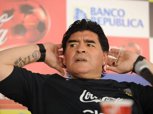 FIFA izmeklēs Maradonas vulgāro uzvedību (+video)