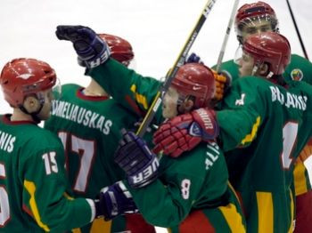 Lietuvas U20 hokejisti nodrošina sev vietu 1.divīzijā